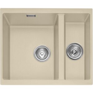 Caple LEE150UDS Leesti 150 1.5 Bowl Undermount Sink Right Hand Small Bowl - DESERT SAND