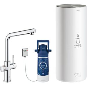 Grohe 30340001 Red Duo Instant Boiling Water Tap and L Size Boiler - CHROME