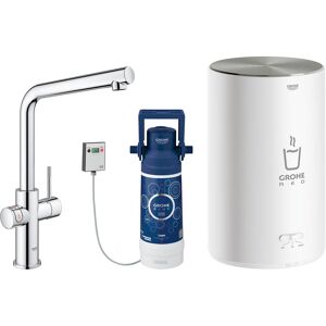 Grohe 30341001 Red Duo Instant Boiling Water Tap and M Size Boiler - CHROME