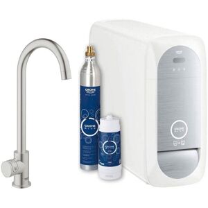 Grohe 31498DC1 Blue Home Mono Sparkling Water Tap - STAINLESS STEEL