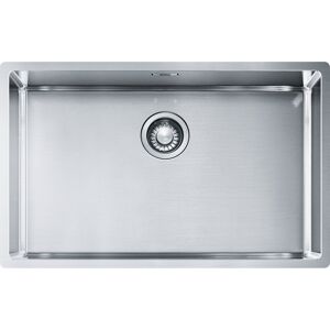 Franke BXX110-68 Box Single Bowl Undermount Sink Complete - STAINLESS STEEL