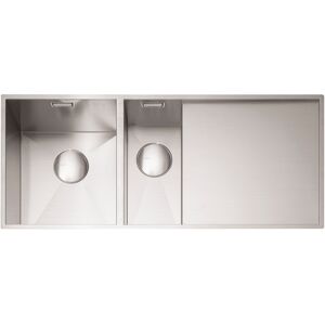 Caple NA150R Nada 150 1.5 Bowl Sink Right Hand Drainer - STAINLESS STEEL Caple NA150R Nada 150 1.5 Bowl Sink Right Hand Drainer - STAINLESS STEEL