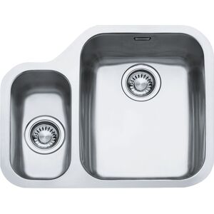 Franke ARX160 LHSB Ariane 1.5 Bowl Undermount Sink Left Hand Small Bowl - STAINLESS STEEL