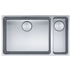 Franke MYX160-50-16 RHSB Mythos Bowl 1.5 Bowl Undermount Sink Right Hand Small Bowl - STAINLESS STEEL