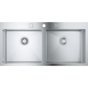 Grohe 31585SD1 K800 2BUH1024 102cm Double Bowl Sink - STAINLESS STEEL