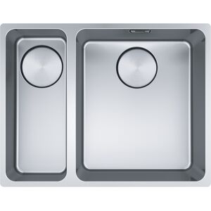 Franke MYX160-34-16 LHSB Mythos Bowl 1.5 Bowl Undermount Sink Left Hand Small Bowl - STAINLESS STEEL Franke MYX160-34-16 LHSB Mythos Bowl 1.5 Bowl Undermount Sink Left Hand Small Bowl - STAINLESS STEEL