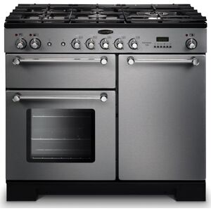 Rangemaster KCH100DFFSS/C Kitchener 100cm Dual Fuel Range Cooker 98780 - STAINLESS STEEL