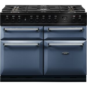 AGA Masterchef MDX110DFDAR Masterchef Deluxe 110cm Dual Fuel Range Cooker - DARTMOUTH BLUE