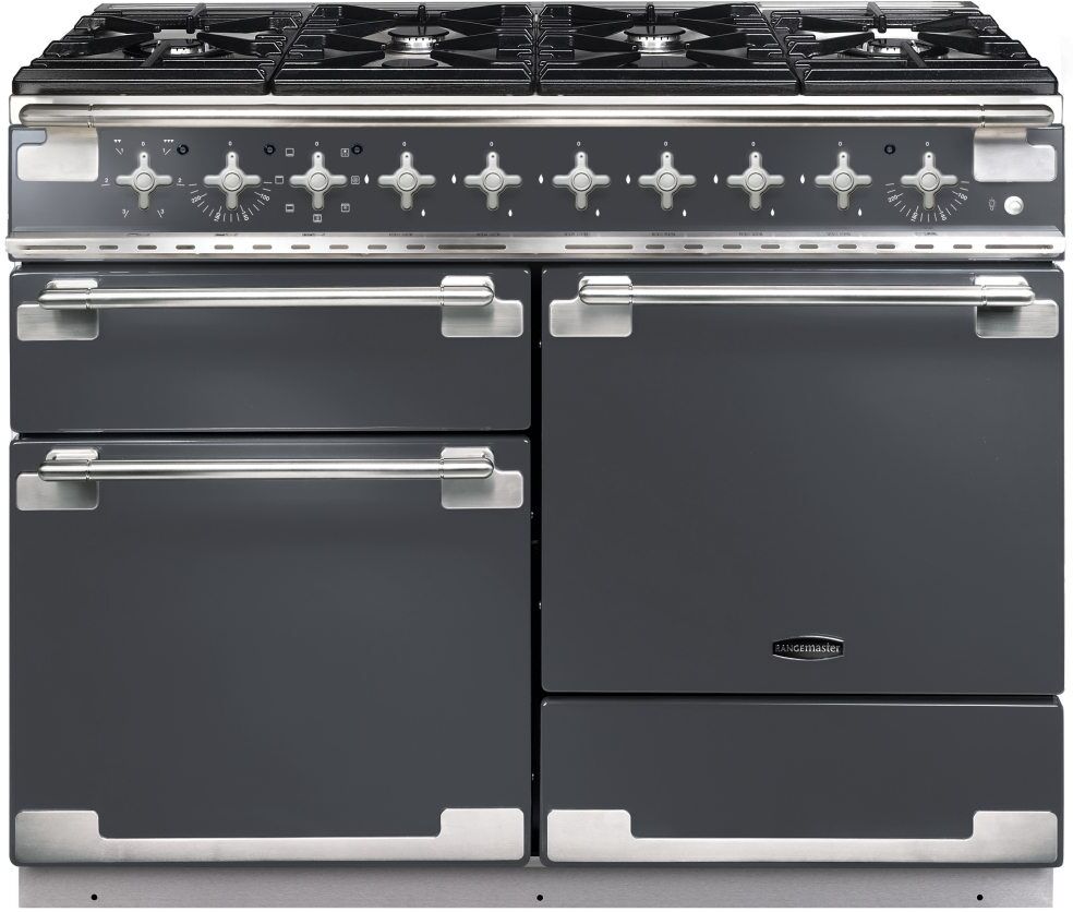 Rangemaster ELS110DFFSL Elise 110cm Dual Fuel Range Cooker 105730 - SLATE