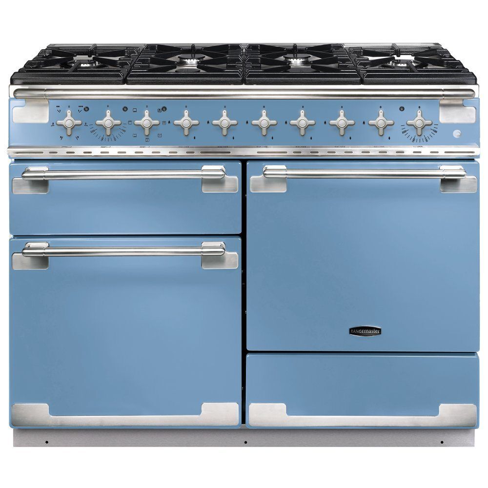 Rangemaster ELS110DFFCA Elise 110cm Dual Fuel Range Cooker 94230 - CHINA BLUE