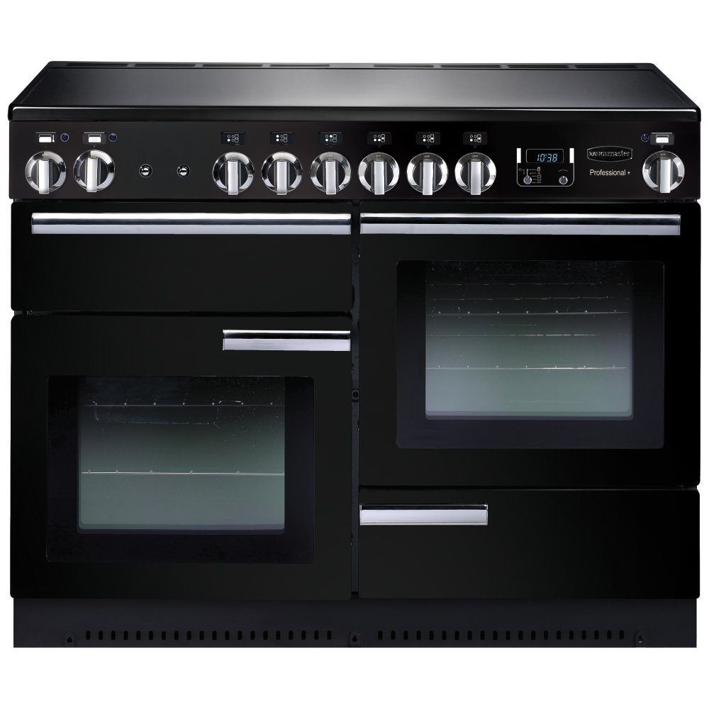 Rangemaster PROP110EIGB/C Professional Plus 110cm Induction Range Cooker 91780 - BLACK