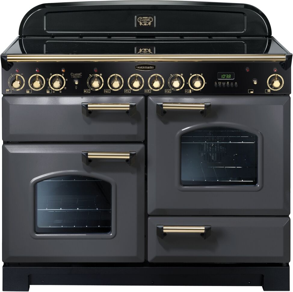 Rangemaster CDL110ECSL/B Classic Deluxe 110cm Ceramic Range Cooker 124270 - SLATE