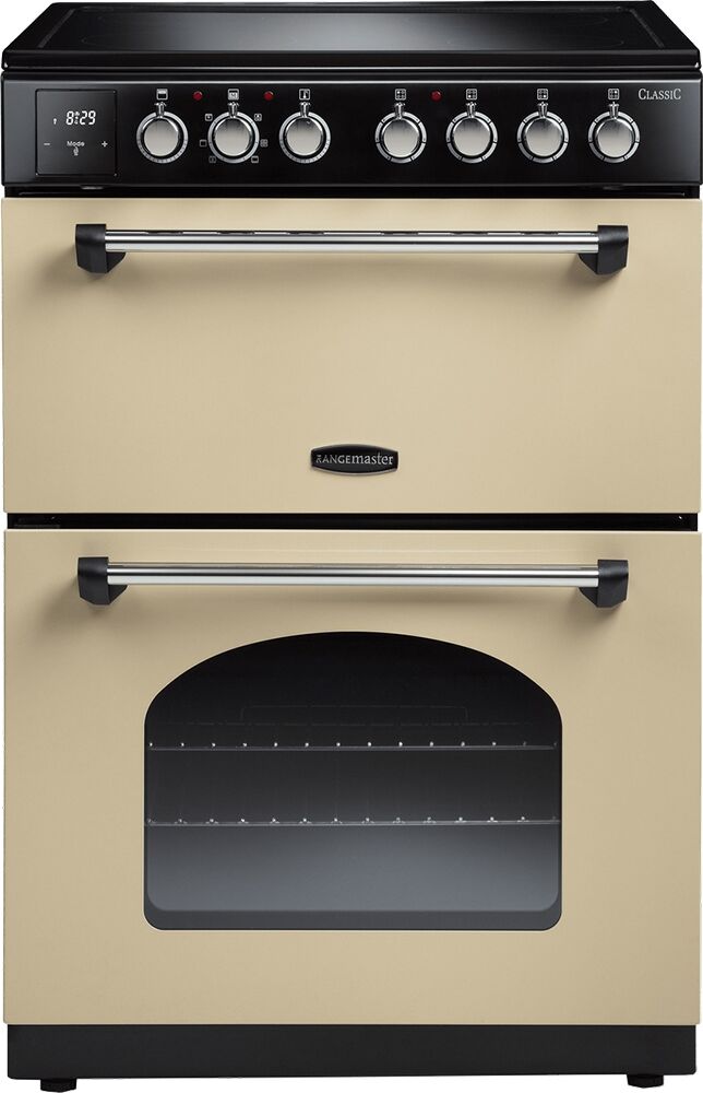 Rangemaster CLA60ECCR/C Classic 60cm Freestanding Ceramic Cooker - CREAM