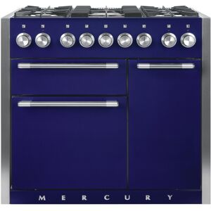 Mercury MCY1000DFBB 93190 100cm Dual Fuel Range Cooker - BLUEBERRY