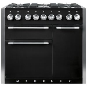Mercury MCY1000DFLQ 93120 100cm Dual Fuel Range Cooker - LIQUORICE
