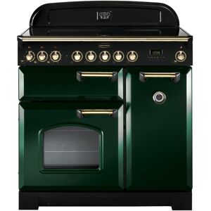 Rangemaster CDL90EIRG/B Classic Deluxe 90cm Induction Range Cooker 113700 - RACING GREEN