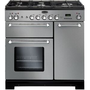 Rangemaster KCH90DFFSS/C Kitchener 90cm Dual Fuel Range Cooker 98760 - STAINLESS STEEL