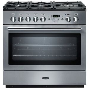 Rangemaster PROP90FXDFFSS/C Professional Plus FX 90cm Dual Fuel Range Cooker 89060 - STAINLESS STEEL