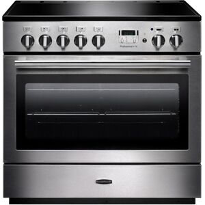 Rangemaster PROP90FXEISS/C Professional Plus FX 90cm Induction Range Cooker 96300 - STAINLESS STEEL