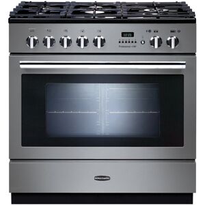 Rangemaster PROP90FXPDFFSS/C Professional Plus FX 90cm Pyrolytic Dual Fuel Range Cooker 92720 - STAINLESS STEEL