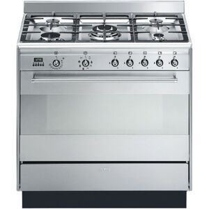 Smeg SUK91MFX9 90cm Concert Dual Fuel Range Cooker - STAINLESS STEEL