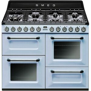 Smeg TR4110AZ 110cm Victoria Dual Fuel Range Cooker - PASTEL BLUE