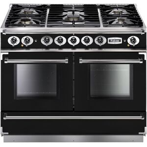 Falcon FCON1092DFBL/CM Continental 1092 Dual Fuel Range Cooker - BLACK