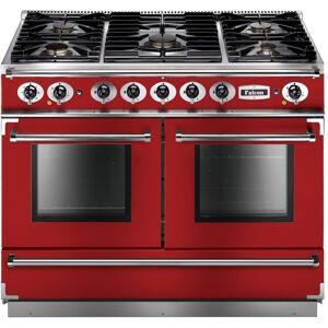 Falcon FCON1092DFRD/NM Continental 1092 Dual Fuel Range Cooker - RED