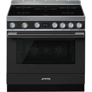 Smeg CPF9IPAN 90cm Portofino Pyrolytic Induction Range Cooker - ANTHRACITE