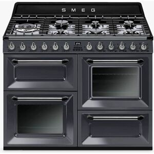 Smeg TR4110GR 110cm Victoria Dual Fuel Range Cooker - SLATE