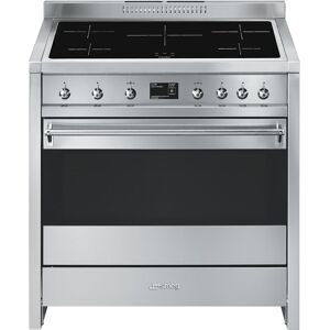 Smeg A1PYID-9 90cm Opera Pyrolytic Induction Range Cooker - STAINLESS STEEL