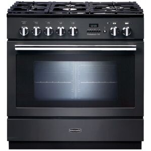 Rangemaster PROP90FXPDFFSL/C Professional Plus FX 90cm Pyrolytic Dual Fuel Range Cooker 124140 - SLATE