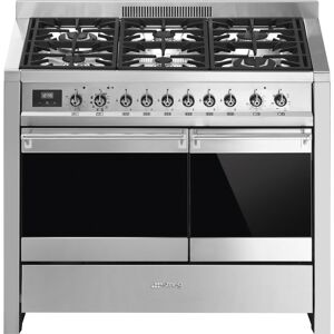 Smeg A2PY-81 100cm Opera Pyrolytic Dual Fuel Range Cooker - STAINLESS STEEL