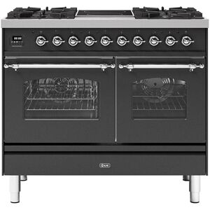 Ilve PD10INE3MG 100cm Milano Mixed Fuel Range Cooker - GRAPHITE