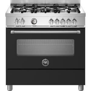 Bertazzoni MAS95C1ENEC 90cm Master Series Dual Fuel Range Cooker - BLACK