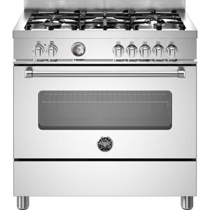 Bertazzoni MAS95C1EXC 90cm Master Series Dual Fuel Range Cooker - STAINLESS STEEL