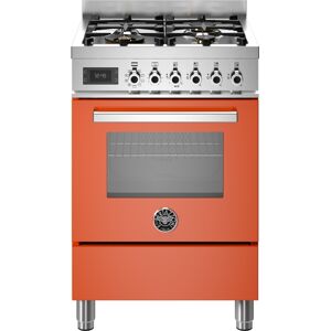 Bertazzoni PRO64L1EART 60cm Professional Dual Fuel Cooker - ORANGE