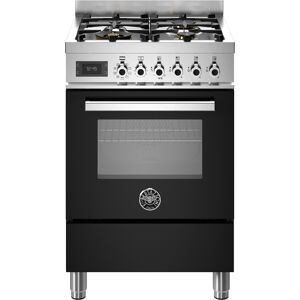 Bertazzoni PRO64L1ENET 60cm Professional Dual Fuel Cooker - BLACK