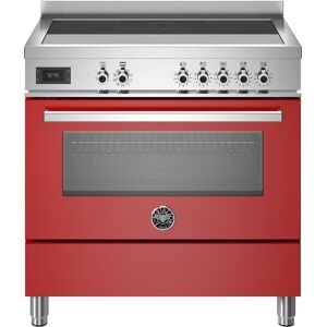 Bertazzoni PRO95I1EROT 90cm Professional Induction Range Cooker - RED