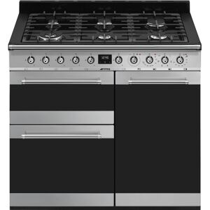 Smeg SY103 100cm Symphony Dual Fuel Range Cooker - STAINLESS STEEL