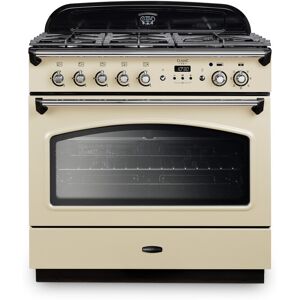 Rangemaster CLAS90FXDFFCR/C Classic FX 90cm Dual Fuel Range Cooker 12823 - CREAM