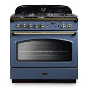 Rangemaster CLAS90FXDFFSB/B Classic FX 90cm Dual Fuel Range Cooker 12836 - STONE BLUE