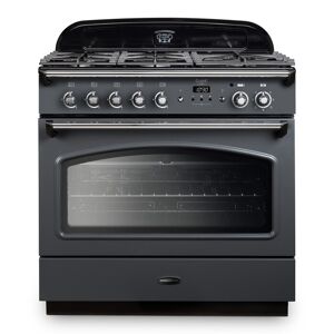 Rangemaster CLAS90FXDFFSL/C Classic FX 90cm Dual Fuel Range Cooker 12824 - SLATE