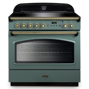 Rangemaster CLAS90FXEIMG/B Classic FX 90cm Induction Range Cooker 131800 - MINERAL GREEN