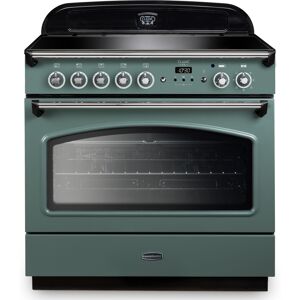 Rangemaster CLAS90FXEIMG/C Classic FX 90cm Induction Range Cooker 131700 - MINERAL GREEN