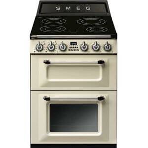 Smeg TR62IP2 60cm Victoria Freestanding Induction Cooker - CREAM