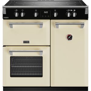 Stoves ST DX RICH D900EI TCH CC 11439 Richmond Deluxe 90cm Induction Range Cooker - CREAM