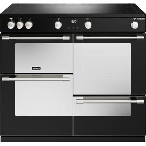 Stoves ST DX STER D1000EI TCH BK 11472 Sterling Deluxe 100cm Induction Range Cooker - BLACK