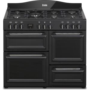 Creda C100RCDFTA 100cm Traditional Dual Fuel Range Cooker - ANTHRACITE