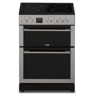 Creda C60CDOS 60cm Freestanding Contemporary Ceramic Cooker - SILVER